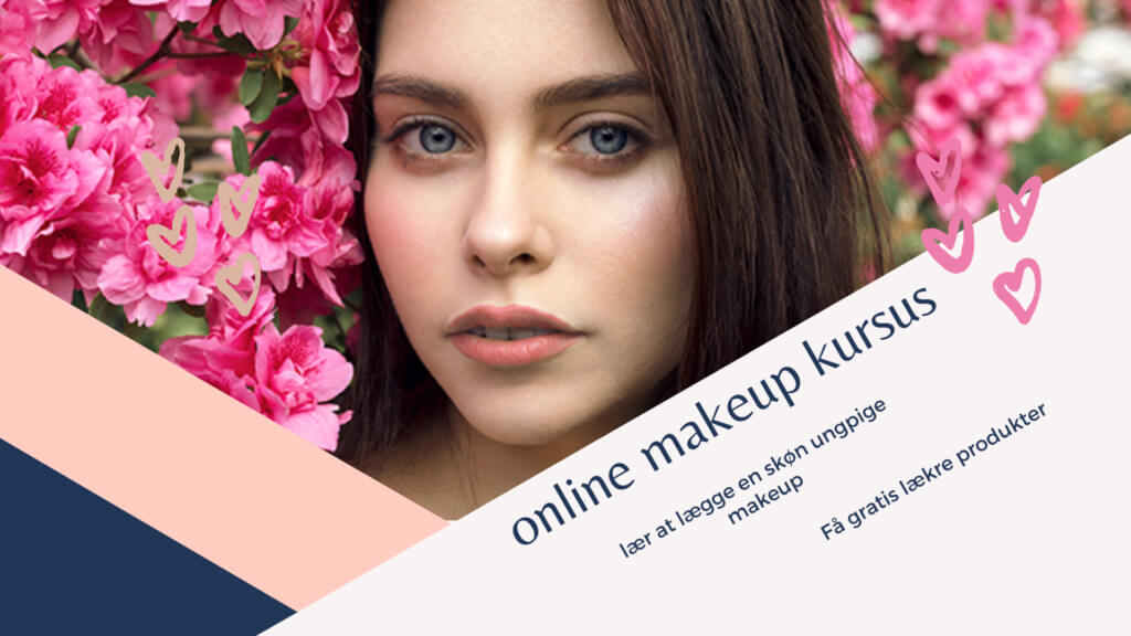Online makeup kursus hos Min Drømmedag